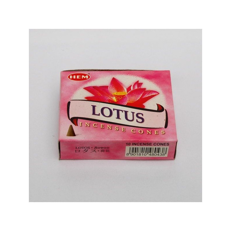 Incense cone - Lotus (10 cones)