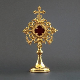 Large gilded reliquary