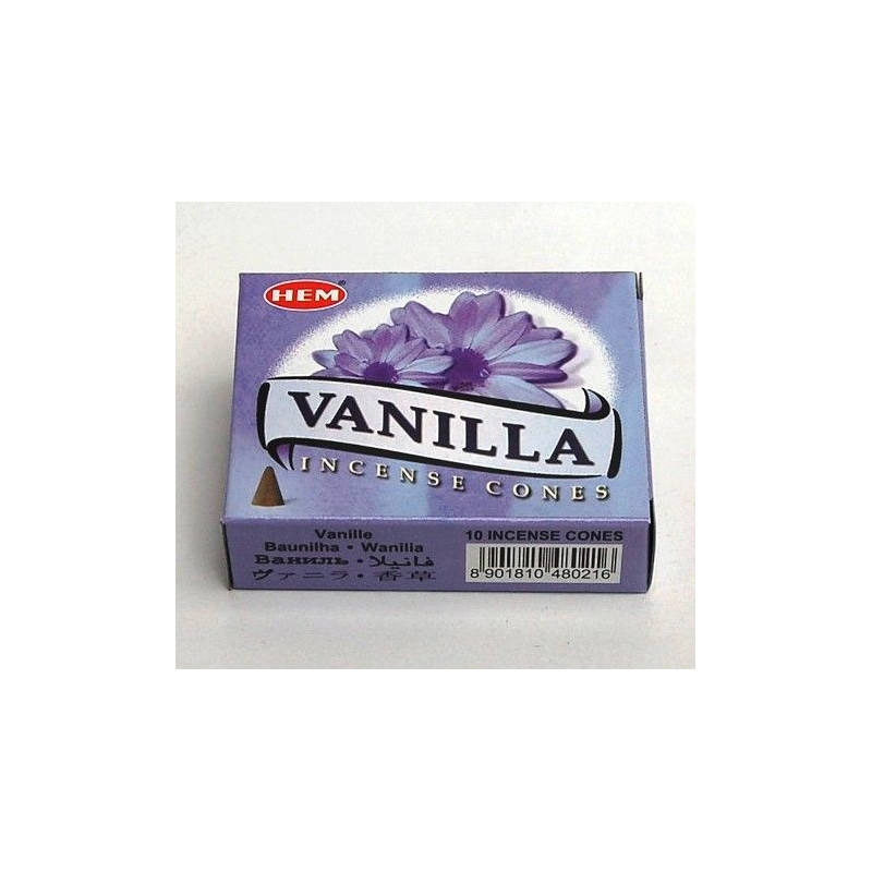 Incense cone - Vanilla (10 cones)