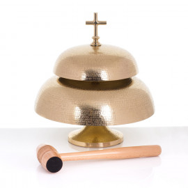 Gong - two-tone, brass (21)