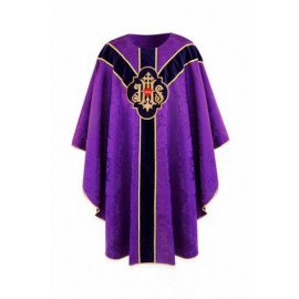 Semi-Gothic Chasuble - purple (35)
