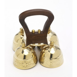 Altar Bells - wooden handle