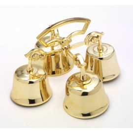 Altar Bells - polished brass - 4 tons (2)