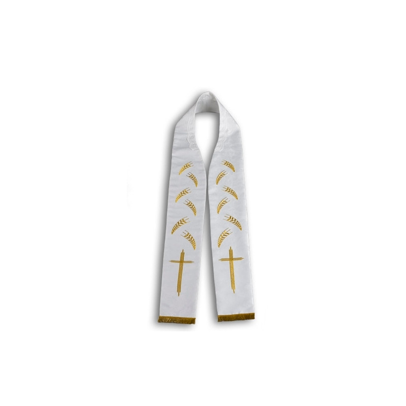 Priest's stole, cross and ears - embroidered (22)