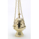 Set of golden thurible + boat (6)