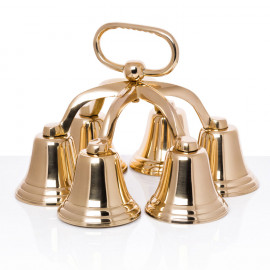Altar Bells - polished brass - 6 tons (14)