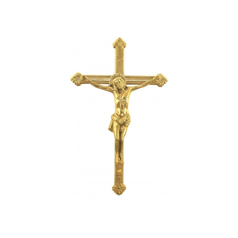 BRASS CROSS WITH PASSION