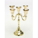 Candlestick for 5 lean candles - brass - 18 cm