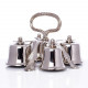 Altar Bells - nickel plated brass  - 4 tons (25)