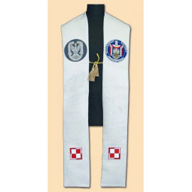 Stole Military Ordinariate - sewn applications