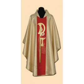Gold embroidered chasuble (35A)