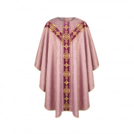 Semi-Gothic Chasuble - pink (32)
