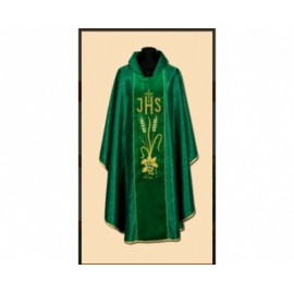 Richly embroidered chasuble damask (98A)
