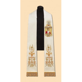 Embroidered stole - Holy Trinity (36)