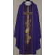 Chasuble with computer embroidered belt (654)