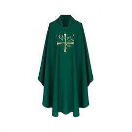 Gothic chasuble Cross, ears - liturgical colors (2)