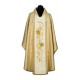 Gold, embroidered chasuble (018)