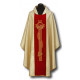 Golden chasuble, Alfa and Omega velvet belt