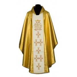 Gold embroidered chasuble (020)