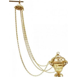 Brass thurible, large (07)