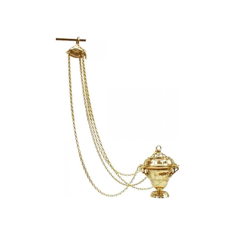 Brass thurible, large (07)