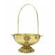 Brass pot, big for holy water - decorative