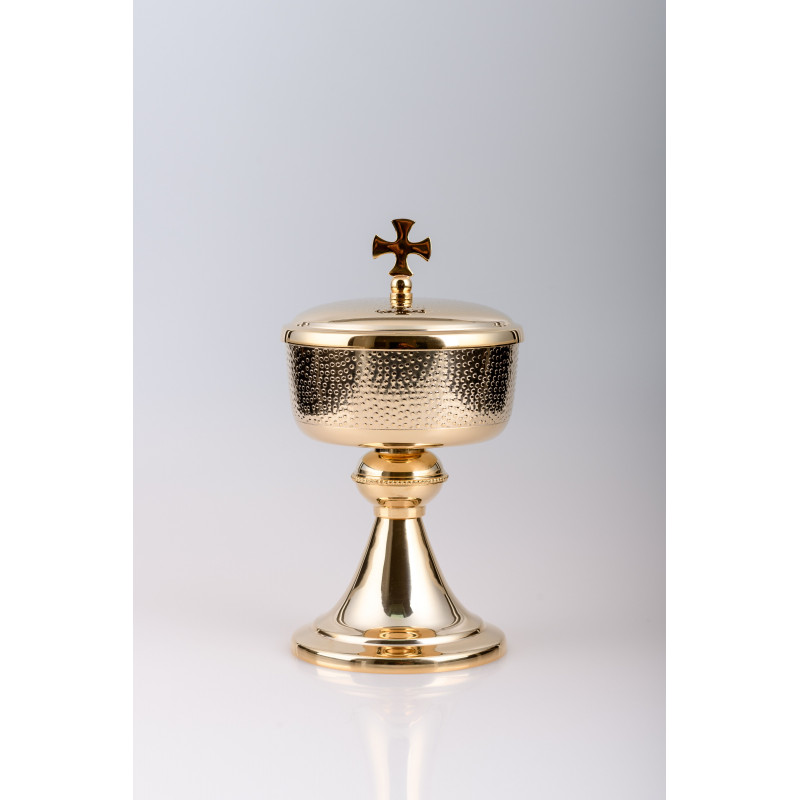 Ciborium, brass, gold plated - 23 cm (30)