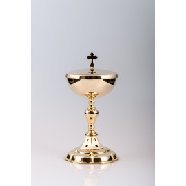 Ciborium, brass, gold plated - 25 cm (32)