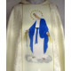 Embroidered chasuble, ecru belt - MB Rosary