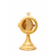 Custodia brass, gold-plated - 21 cm