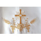 Altar Tablecloth cross - golden embroidery (31)