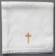 Corporal - embroidered gold cross - 100% cotton