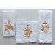 Chalice Linen Sets - gold IHS (25)