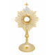 Gold plated monstrance 52 cm height (20)