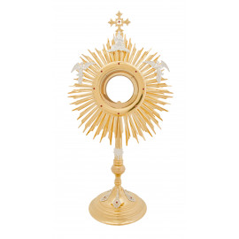 Gold plated monstrance (24)