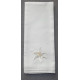 Purificator embroidered lily - 100% cotton