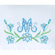 Altar Tablecloth Marian symbol embroidery (18)