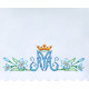 Altar Tablecloth Marian symbol embroidery (19)