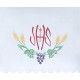 Altar Tablecloth embroidered IHS (23)