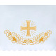 Altar Tablecloth golden cross embroidery