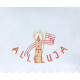 Altar Tablecloth Alleluja - golden embroidery (42)