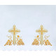 Altar Tablecloth cross - golden embroidery (48)