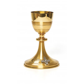 Chalice with satin gold plating - 21 cm