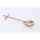 Incense spoon - brass 11 cm
