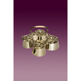 Altar Bells Baroque - polished brass - 4 tons (4)