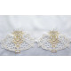 Embroidered altar tablecloth - Eucharistic pattern (100)