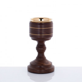 Wooden chalice - 21,5 cm (8)