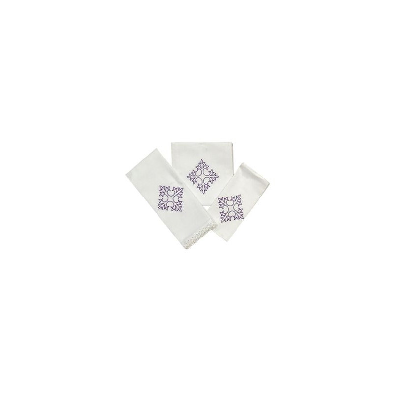 Chalice Linen Sets - violet cross (19)