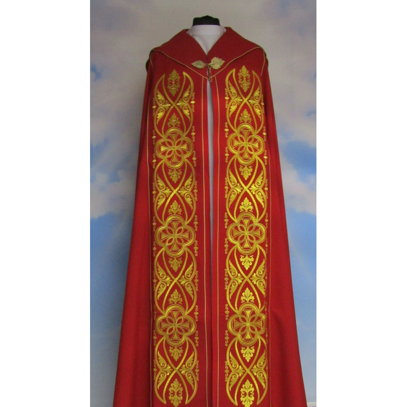 IHS Embroidered cope - Liturgical Colors (50)
