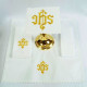 Chalice Linen Sets - gold IHS  (38)